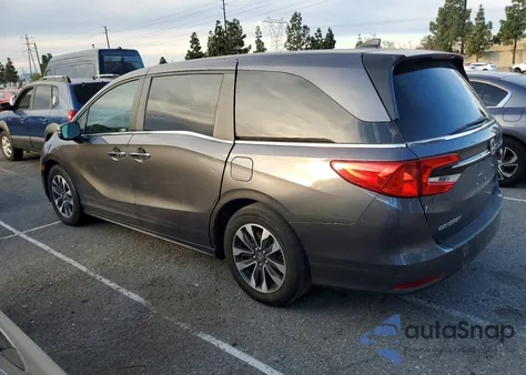 2024 Honda Odyssey Exl z USA, uszkodzony, nr VIN 5FNRL6H69RB049769